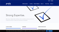 Desktop Screenshot of profitsoftware.com